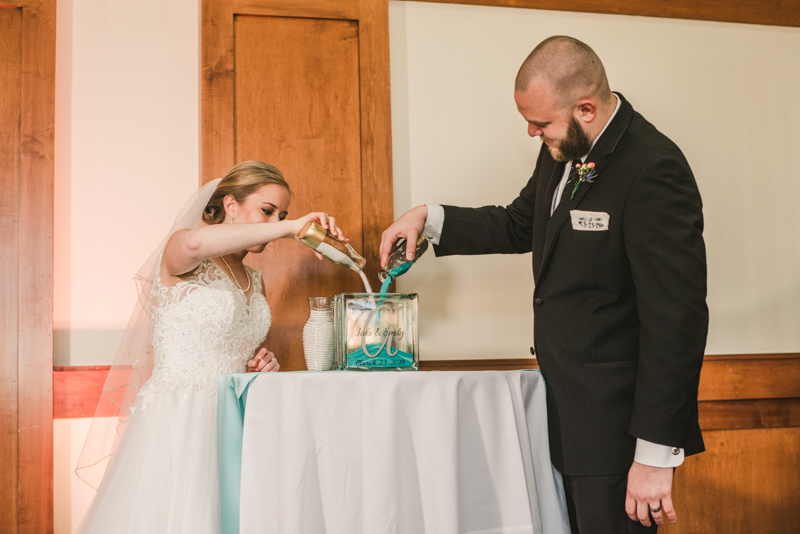 A gorgeous Spring wedding at Renditions Golf Course in Davidsonville, Maryland photographed by Britney Clause Photography a wedding photographer in Maryland