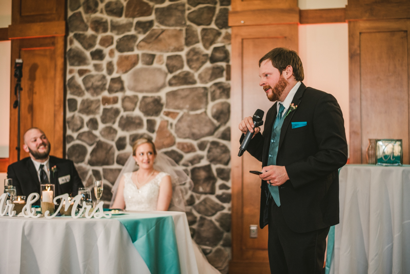 A gorgeous Spring wedding at Renditions Golf Course in Davidsonville, Maryland photographed by Britney Clause Photography a wedding photographer in Maryland