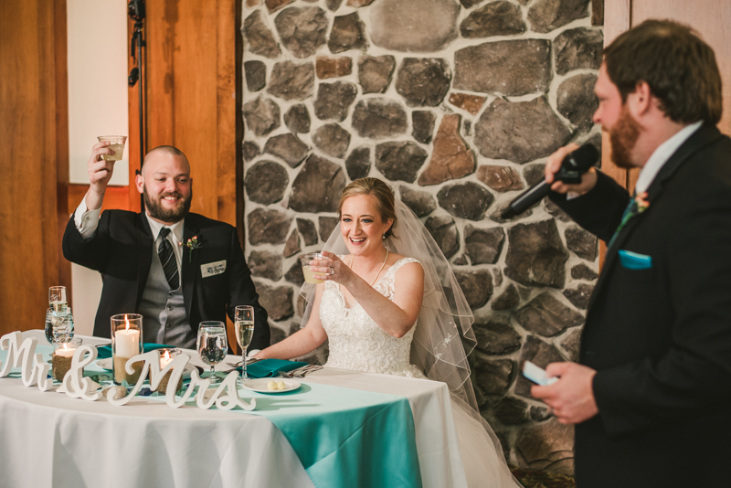 A gorgeous Spring wedding at Renditions Golf Course in Davidsonville, Maryland photographed by Britney Clause Photography a wedding photographer in Maryland