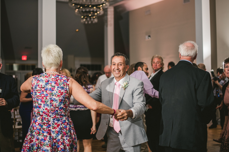 A beautiful stormy April wedding reception at Springfield Manor in Thurmont Maryland 