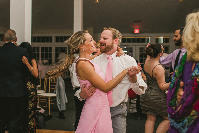 A beautiful stormy April wedding reception at Springfield Manor in Thurmont Maryland 