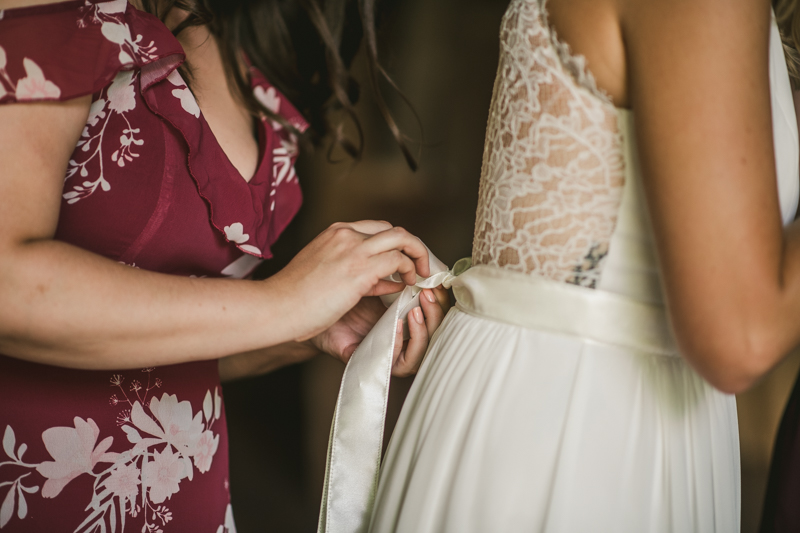 A gorgeous summer wedding at Rocklands Farm Winery in Poolesville, Maryland by Britney Clause Photography a husband and wife wedding photographer team in Maryland