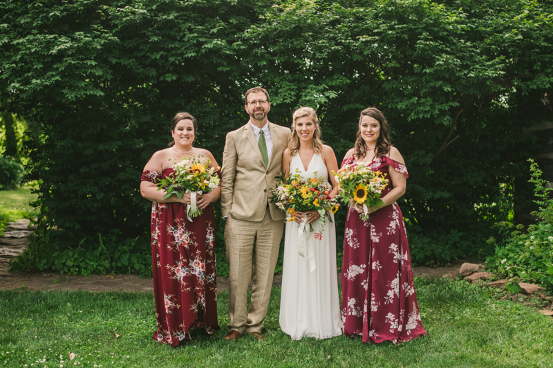 A gorgeous summer wedding at Rocklands Farm Winery in Poolesville, Maryland by Britney Clause Photography a husband and wife wedding photographer team in Maryland