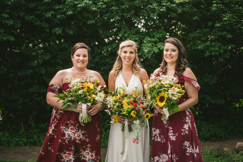 A gorgeous summer wedding at Rocklands Farm Winery in Poolesville, Maryland by Britney Clause Photography a husband and wife wedding photographer team in Maryland