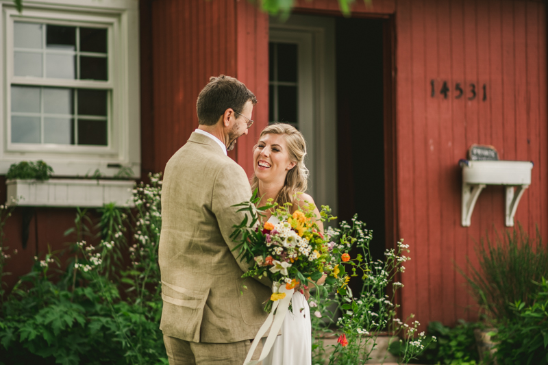 A gorgeous summer wedding at Rocklands Farm Winery in Poolesville, Maryland by Britney Clause Photography a husband and wife wedding photographer team in Maryland