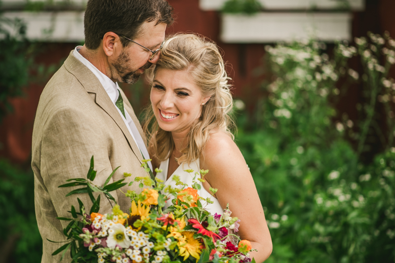 A gorgeous summer wedding at Rocklands Farm Winery in Poolesville, Maryland by Britney Clause Photography a husband and wife wedding photographer team in Maryland