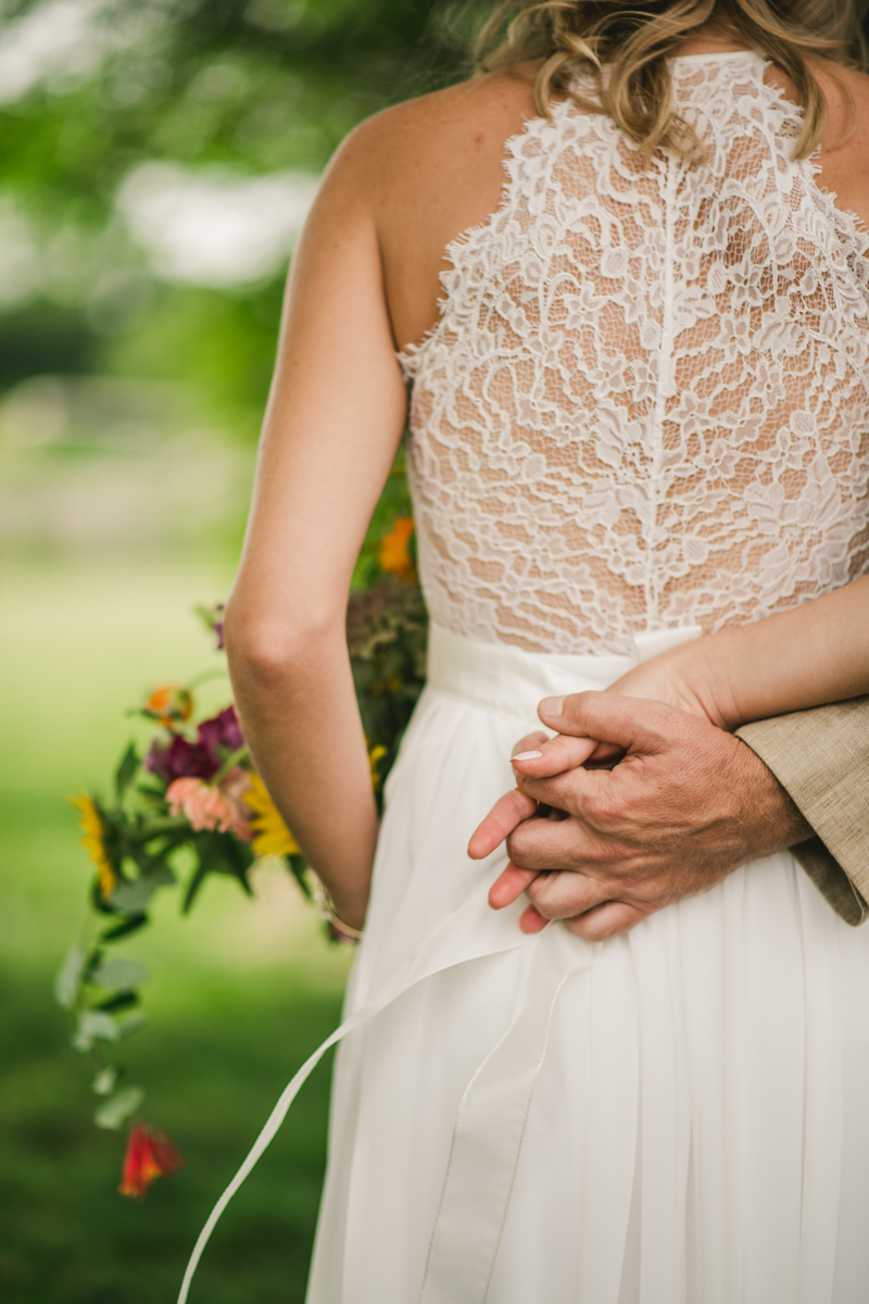 A gorgeous summer wedding at Rocklands Farm Winery in Poolesville, Maryland by Britney Clause Photography a husband and wife wedding photographer team in Maryland