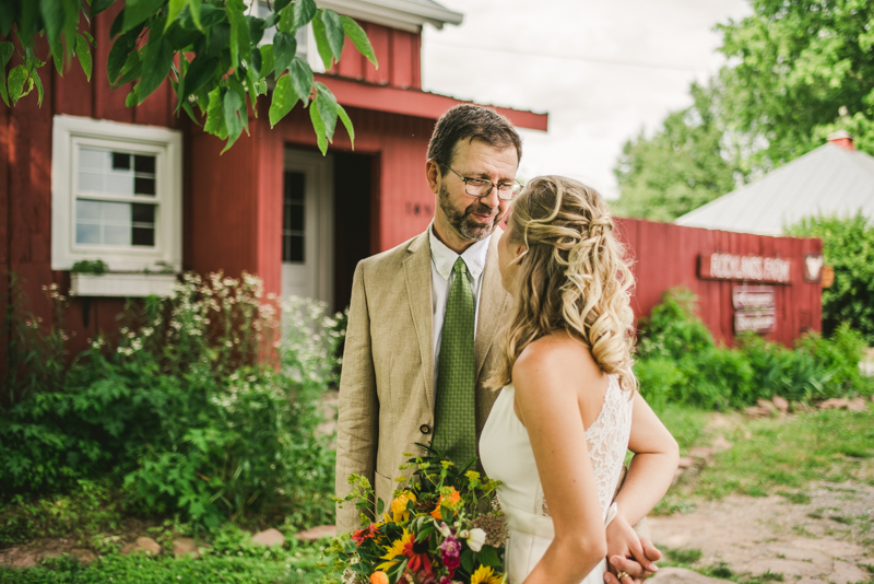 A gorgeous summer wedding at Rocklands Farm Winery in Poolesville, Maryland by Britney Clause Photography a husband and wife wedding photographer team in Maryland