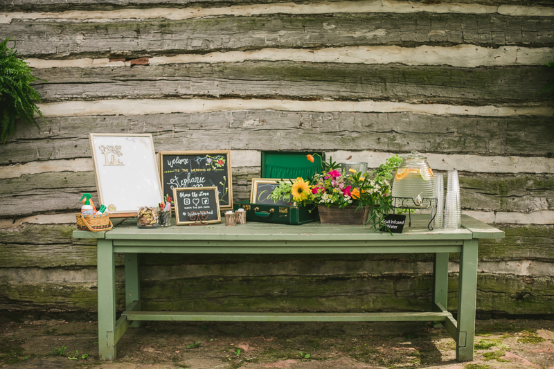 Gorgeous summer wedding vintage details at Rocklands Farm Winery in Poolesville, Maryland by Britney Clause Photography a husband and wife wedding photographer team in Maryland