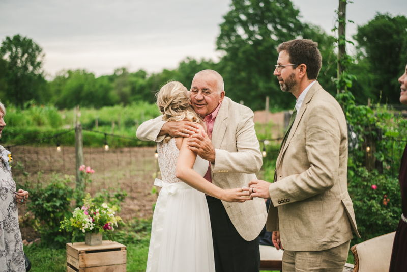 A gorgeous summer wedding at Rocklands Farm Winery in Poolesville, Maryland by Britney Clause Photography a husband and wife wedding photographer team in Maryland