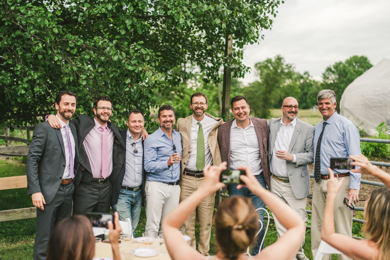 A gorgeous summer wedding at Rocklands Farm Winery in Poolesville, Maryland by Britney Clause Photography a husband and wife wedding photographer team in Maryland