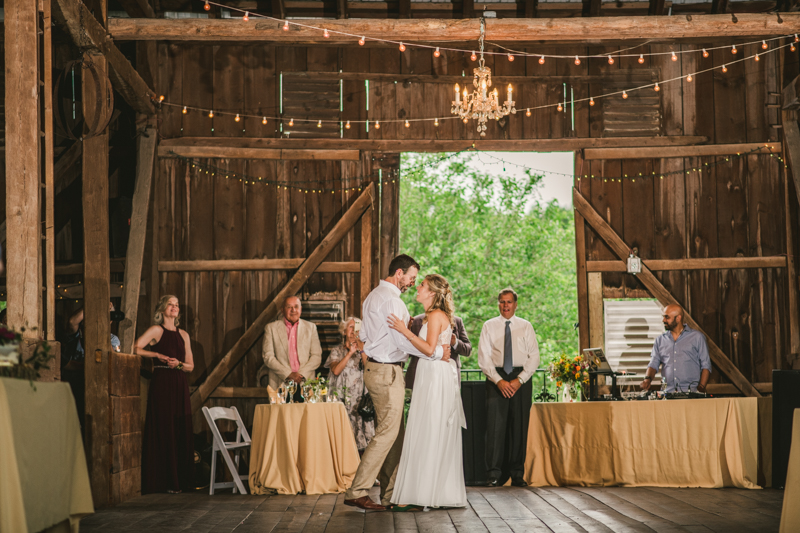 A gorgeous summer wedding at Rocklands Farm Winery in Poolesville, Maryland by Britney Clause Photography a husband and wife wedding photographer team in Maryland