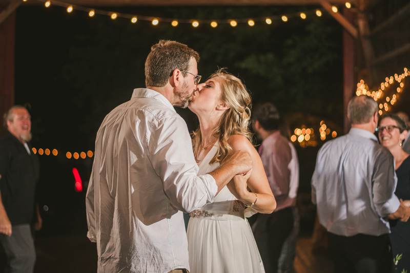 A gorgeous summer wedding at Rocklands Farm Winery in Poolesville, Maryland by Britney Clause Photography a husband and wife wedding photographer team in Maryland