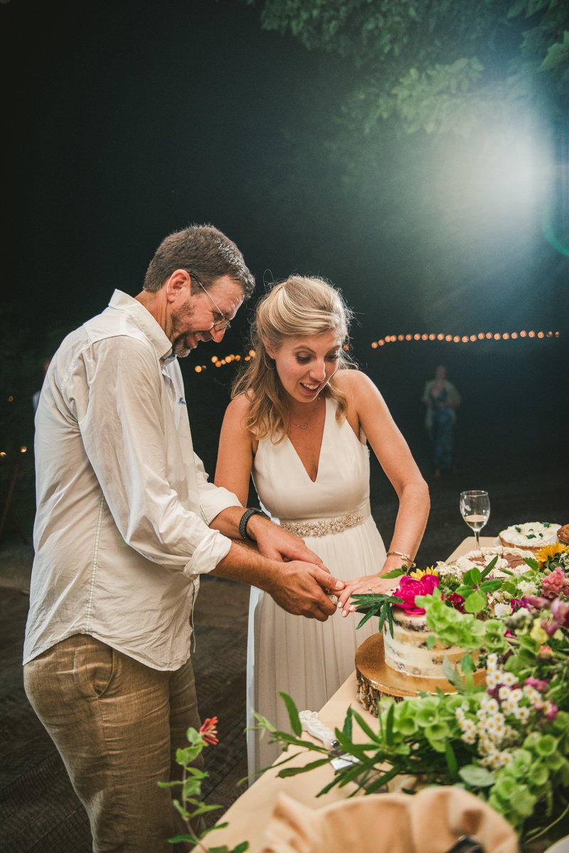 A gorgeous summer wedding at Rocklands Farm Winery in Poolesville, Maryland by Britney Clause Photography a husband and wife wedding photographer team in Maryland