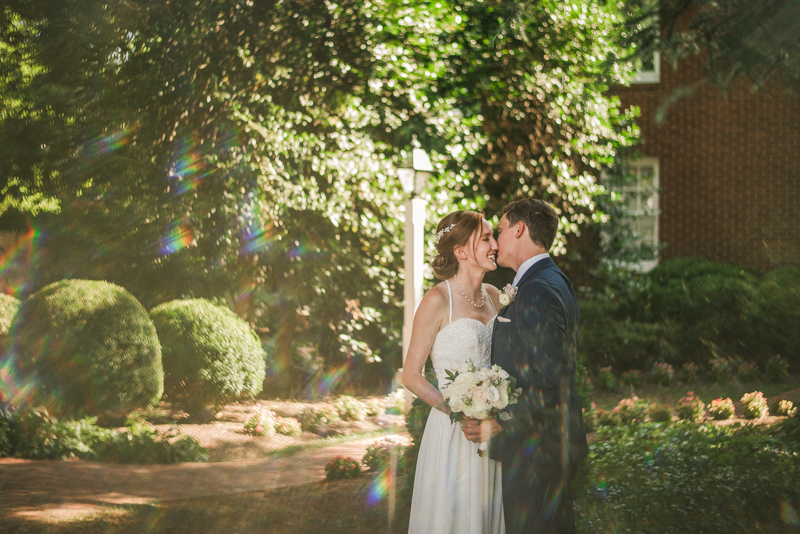 Summer wedding portraits at Historic Ogle Hall by Britney Clause Photography, wedding photographers in Maryland