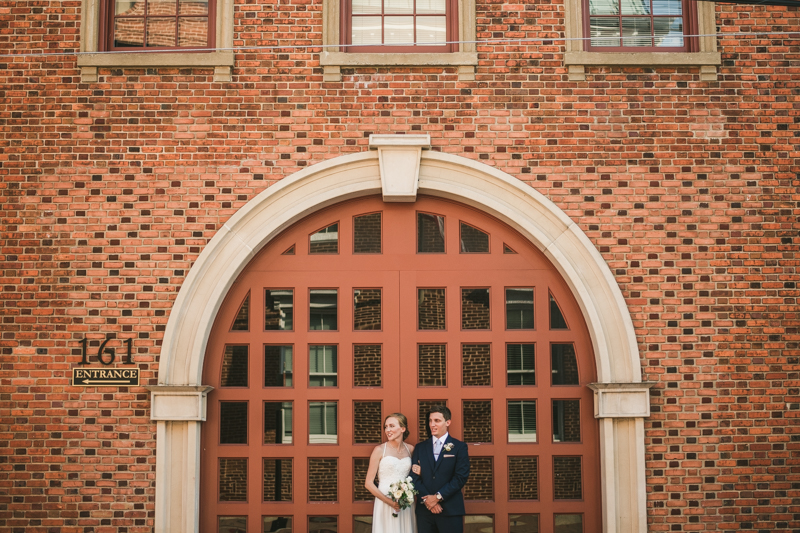 Summer wedding portraits at Downtown Annapolis by Britney Clause Photography, wedding photographers in Maryland