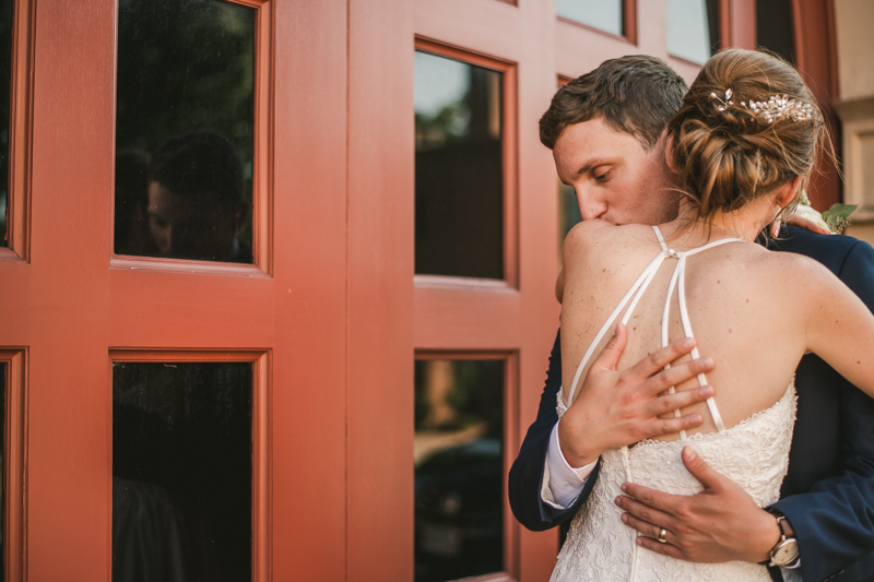 Summer wedding portraits at Downtown Annapolis by Britney Clause Photography, wedding photographers in Maryland