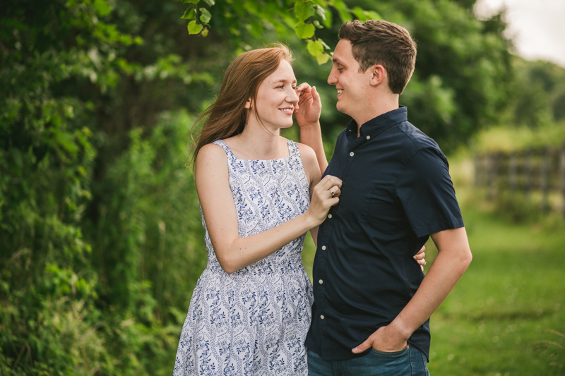 A beautiful engagement session at Kinder Farm Park with Britney Clause Photography, wedding photographers in Maryland