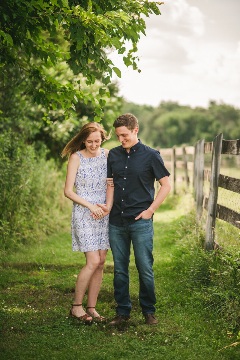 A beautiful engagement session at Kinder Farm Park with Britney Clause Photography, wedding photographers in Maryland