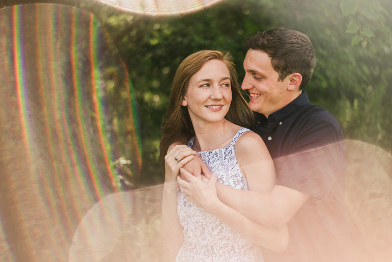 A beautiful engagement session at Kinder Farm Park with Britney Clause Photography, wedding photographers in Maryland