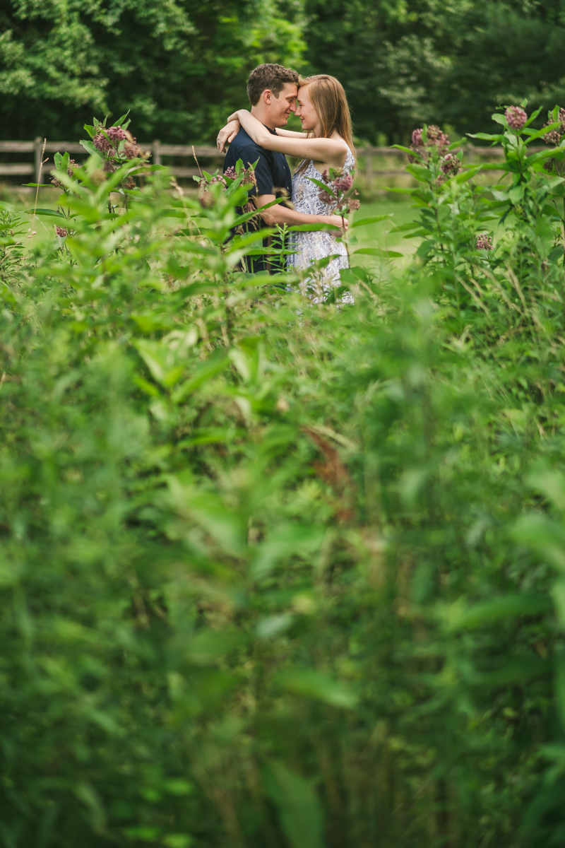 A beautiful engagement session at Kinder Farm Park with Britney Clause Photography, wedding photographers in Maryland