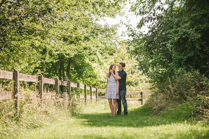 A beautiful engagement session at Kinder Farm Park with Britney Clause Photography, wedding photographers in Maryland