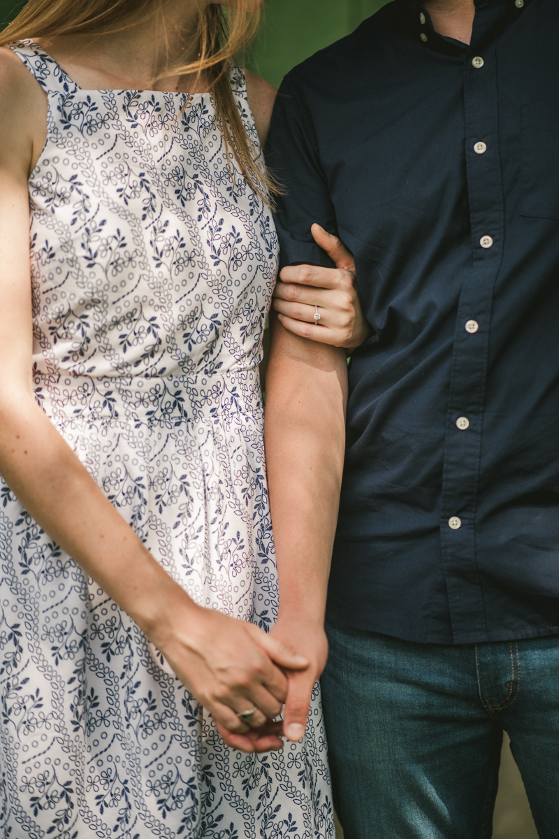 A beautiful engagement session at Kinder Farm Park with Britney Clause Photography, wedding photographers in Maryland