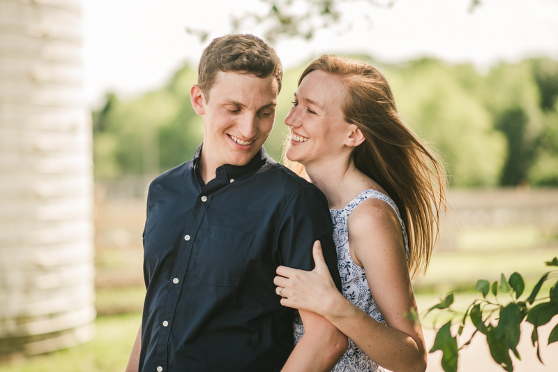 A beautiful engagement session at Kinder Farm Park with Britney Clause Photography, wedding photographers in Maryland