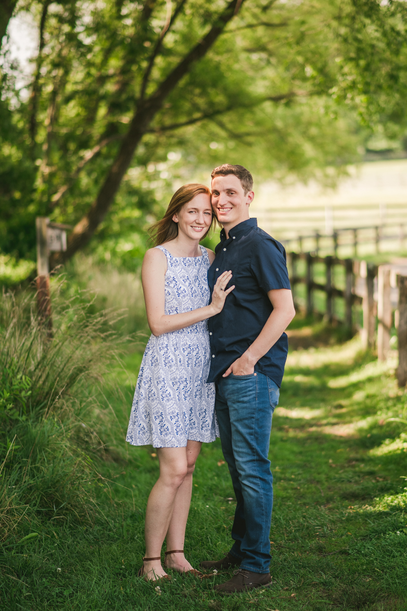 A beautiful engagement session at Kinder Farm Park with Britney Clause Photography, wedding photographers in Maryland