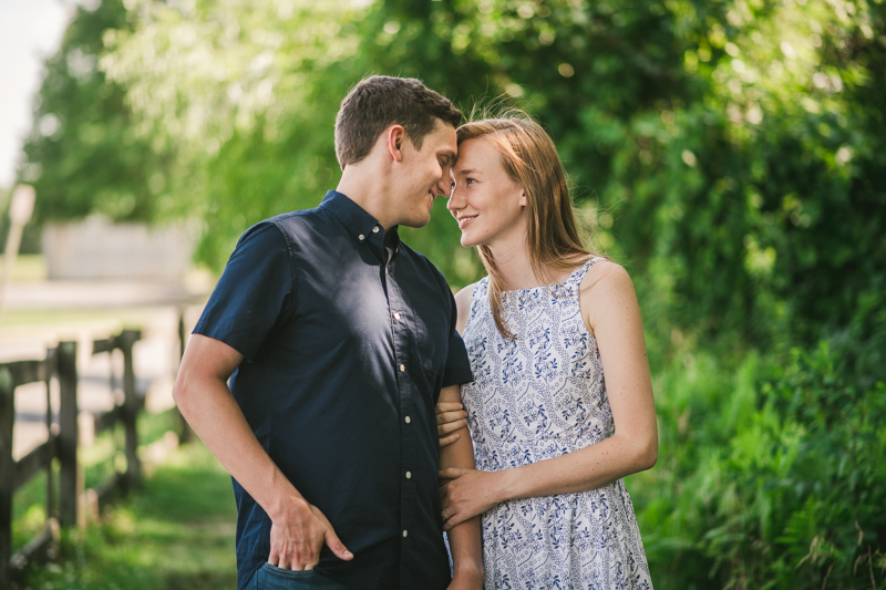 A beautiful engagement session at Kinder Farm Park with Britney Clause Photography, wedding photographers in Maryland