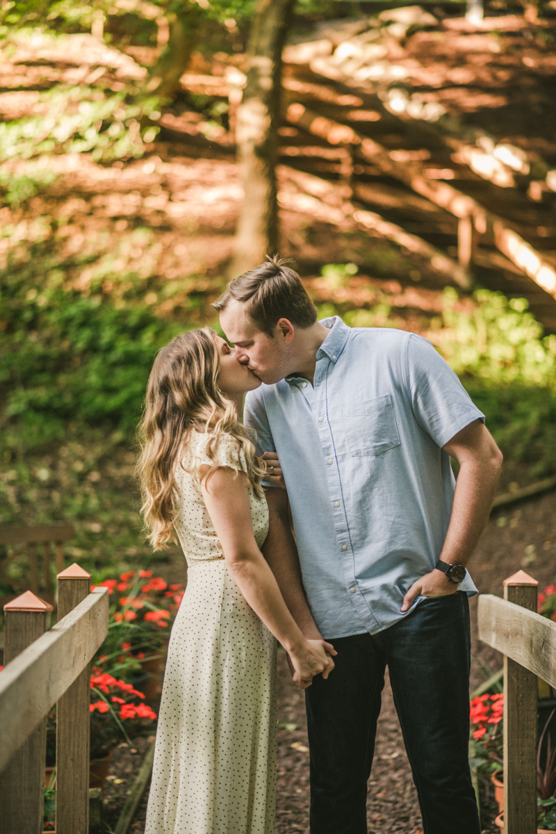 A gorgeous engagement session in Annapolis Maryland at Sherwood Forest by Britney Clause Photography