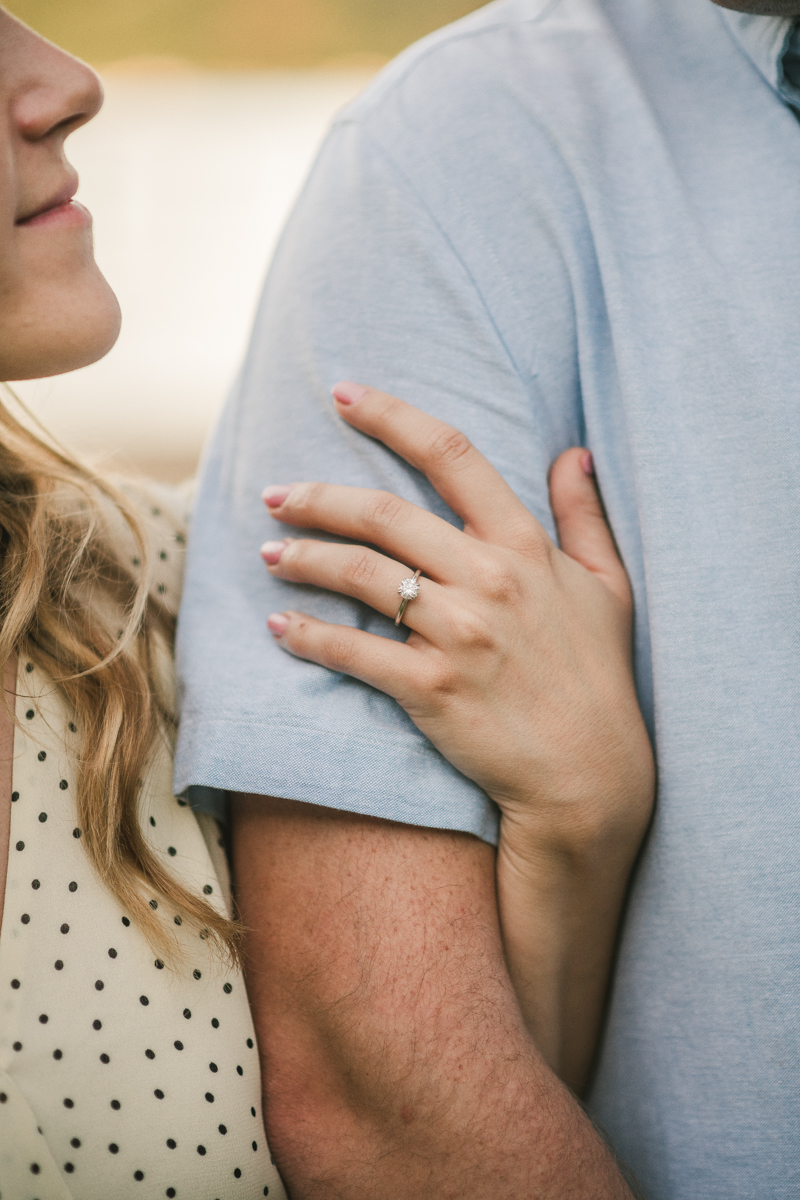 A gorgeous engagement session in Annapolis Maryland at Sherwood Forest by Britney Clause Photography