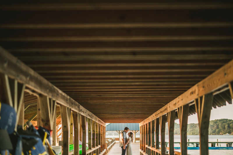 A gorgeous engagement session in Annapolis Maryland at Sherwood Forest by Britney Clause Photography