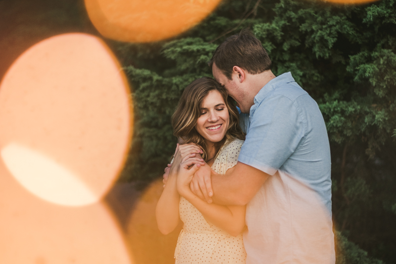 A gorgeous engagement session in Annapolis Maryland at Sherwood Forest by Britney Clause Photography