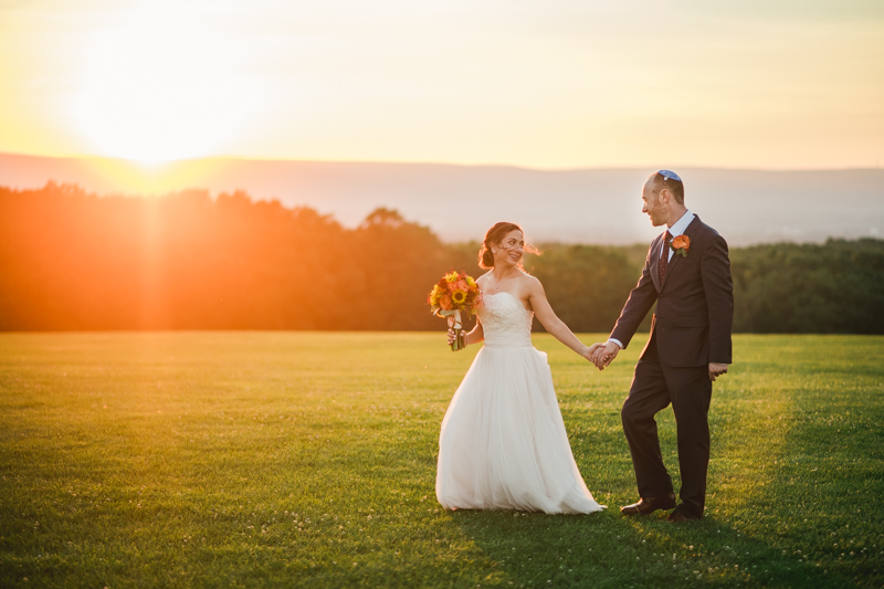 A gorgeous summer wedding at Dulany's Overlook in Frederick Maryland by Britney Clause Photography, wedding photographers in Maryland. 