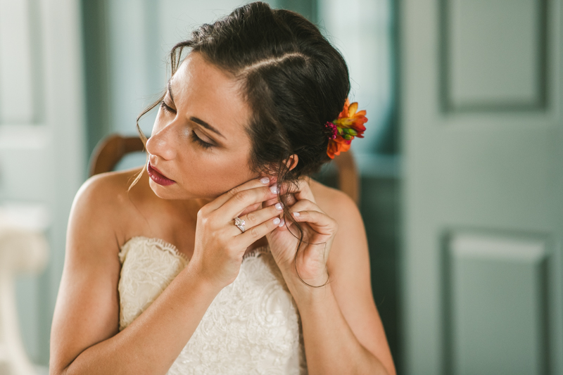 A gorgeous summer wedding at Dulany's Overlook in Frederick Maryland by Britney Clause Photography, wedding photographers in Maryland. 