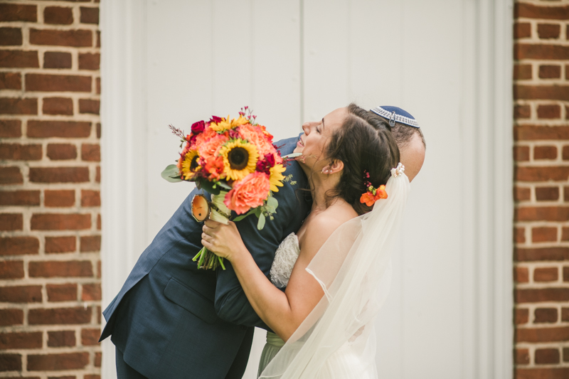 A gorgeous summer wedding at Dulany's Overlook in Frederick Maryland by Britney Clause Photography, wedding photographers in Maryland. 