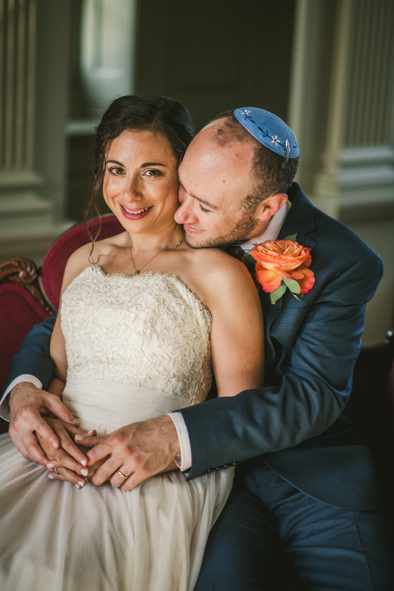 A gorgeous summer wedding at Dulany's Overlook in Frederick Maryland by Britney Clause Photography, wedding photographers in Maryland. 