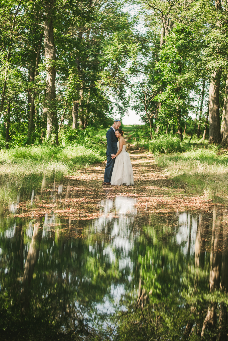 A gorgeous summer wedding at Dulany's Overlook in Frederick Maryland by Britney Clause Photography, wedding photographers in Maryland. 