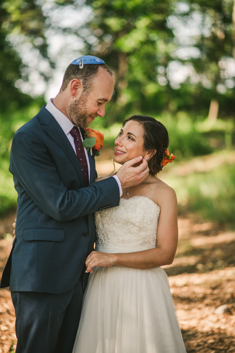 A gorgeous summer wedding at Dulany's Overlook in Frederick Maryland by Britney Clause Photography, wedding photographers in Maryland. 