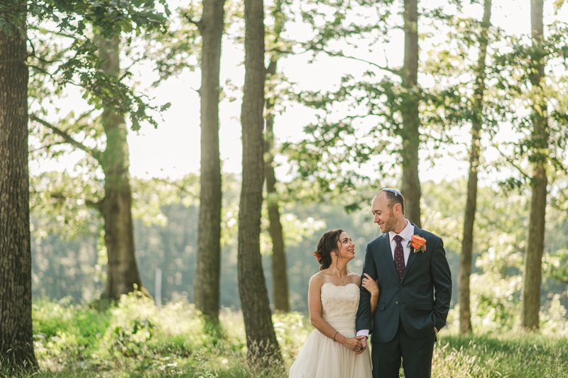 A gorgeous summer wedding at Dulany's Overlook in Frederick Maryland by Britney Clause Photography, wedding photographers in Maryland. 