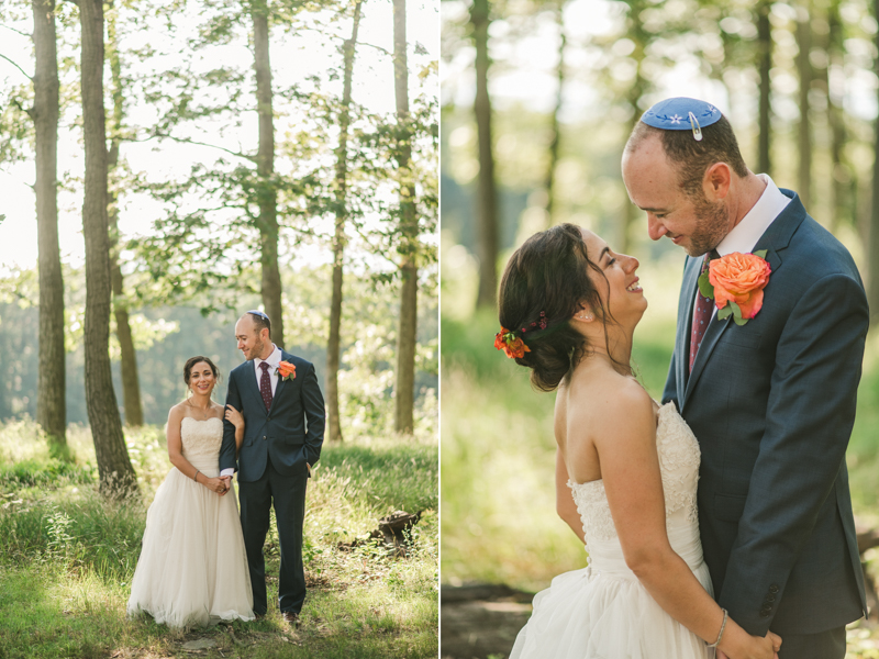 A gorgeous summer wedding at Dulany's Overlook in Frederick Maryland by Britney Clause Photography, wedding photographers in Maryland. 