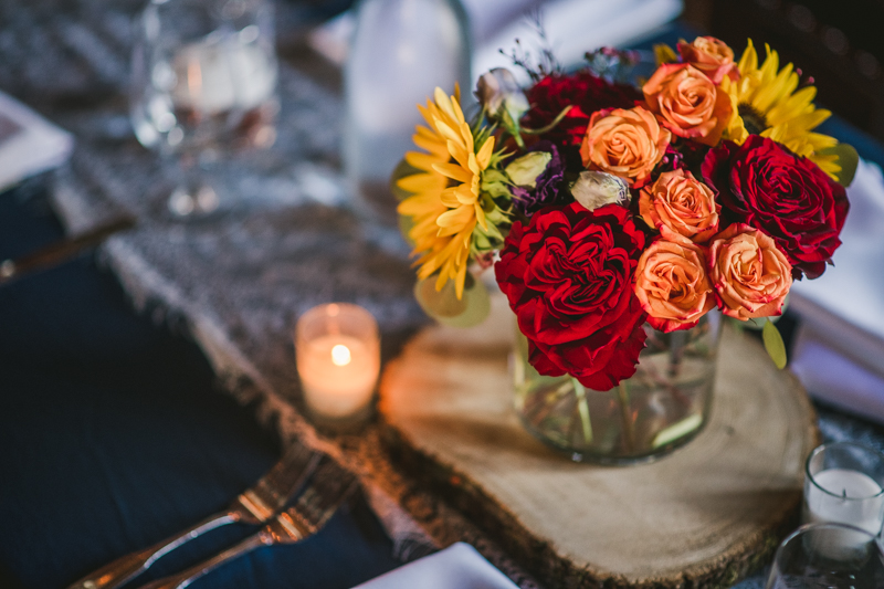 Gorgeous summer wedding flowers by Ory Custom Florals at Dulany's Overlook in Frederick Maryland by Britney Clause Photography, wedding photographers in Maryland