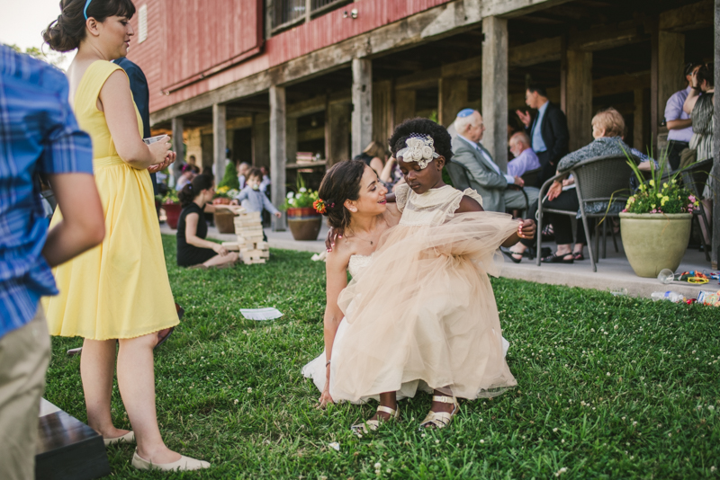 A gorgeous summer wedding at Dulany's Overlook in Frederick Maryland by Britney Clause Photography, wedding photographers in Maryland. 