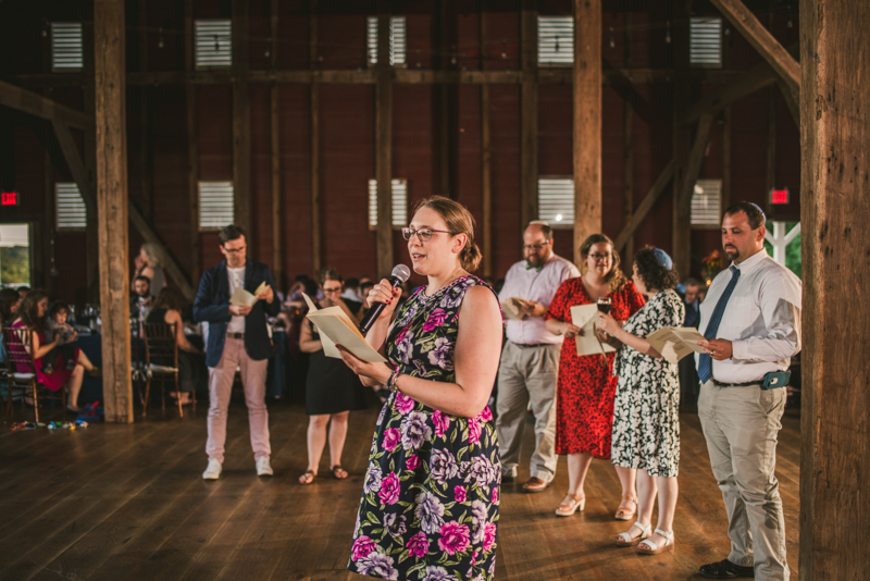 A gorgeous summer wedding at Dulany's Overlook in Frederick Maryland by Britney Clause Photography, wedding photographers in Maryland. 