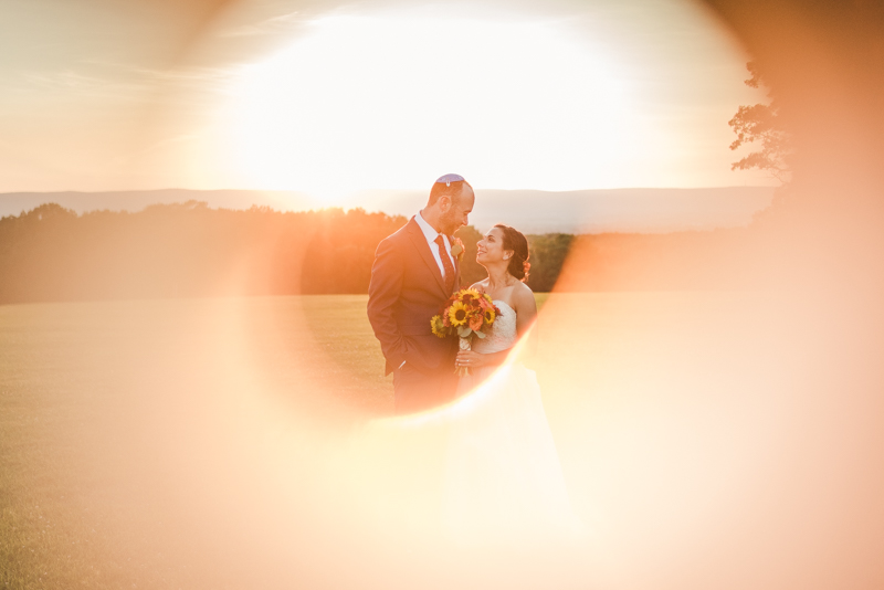 A gorgeous summer wedding at Dulany's Overlook in Frederick Maryland by Britney Clause Photography, wedding photographers in Maryland. 