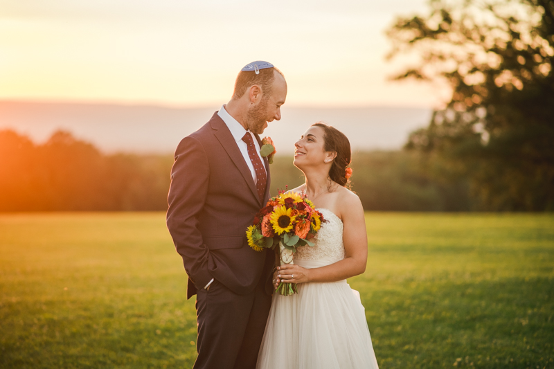 A gorgeous summer wedding at Dulany's Overlook in Frederick Maryland by Britney Clause Photography, wedding photographers in Maryland. 