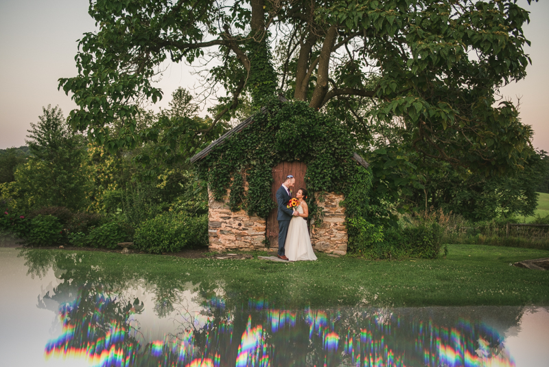 A gorgeous summer wedding at Dulany's Overlook in Frederick Maryland by Britney Clause Photography, wedding photographers in Maryland. 