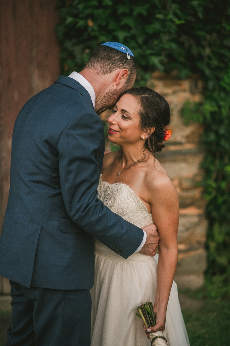 A gorgeous summer wedding at Dulany's Overlook in Frederick Maryland by Britney Clause Photography, wedding photographers in Maryland.