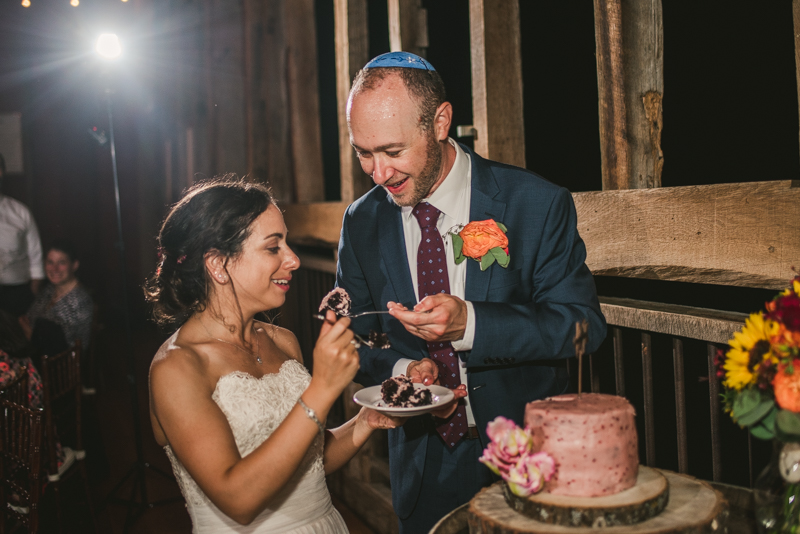 A gorgeous summer wedding at Dulany's Overlook in Frederick Maryland by Britney Clause Photography, wedding photographers in Maryland.